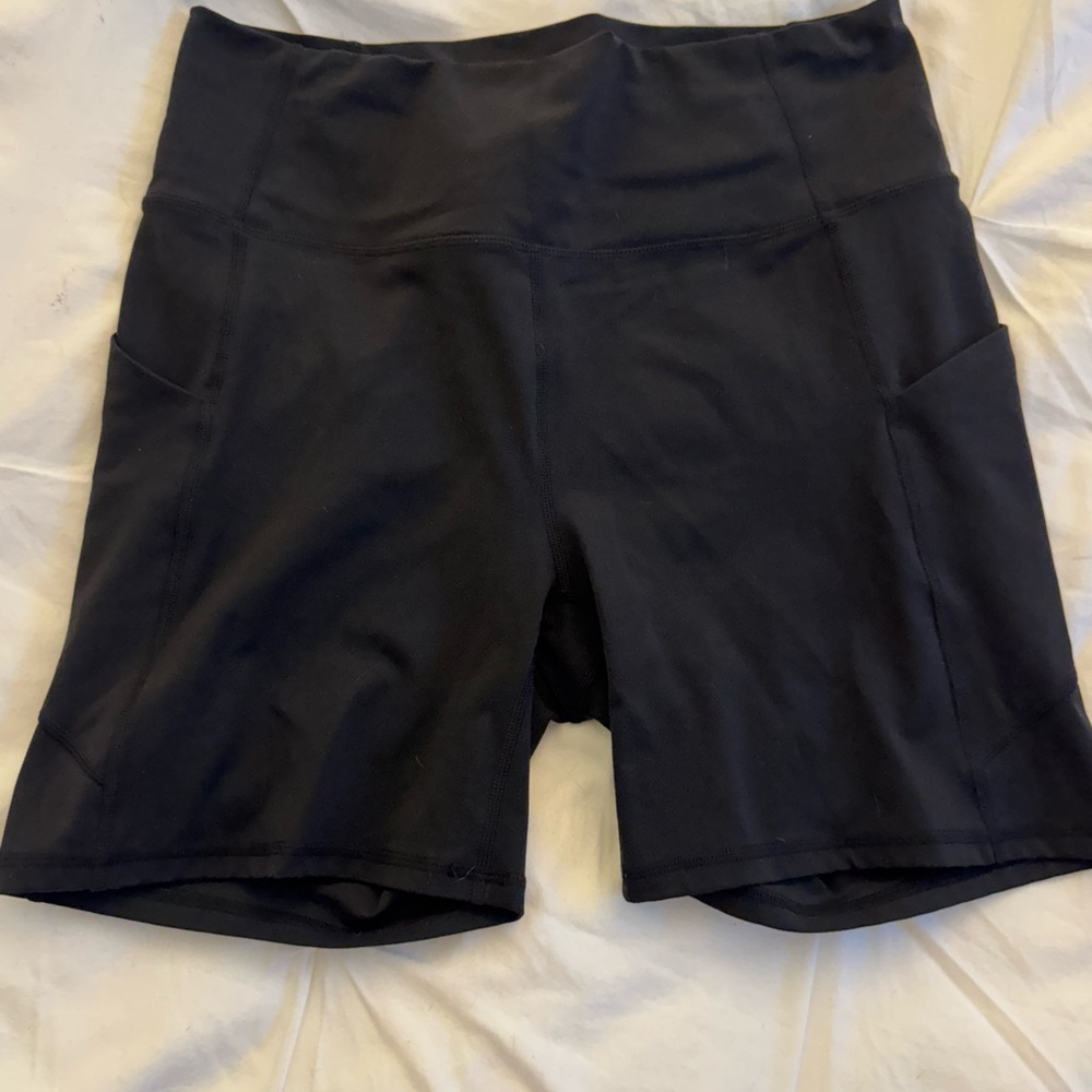 Fabletics Women's Black Bike Shorts